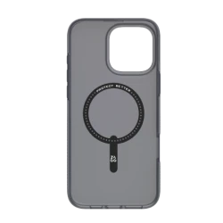 ZAGG Milan Snap - obudowa ochronna do iPhone 16 Pro Max kompatybilna z MagSafe (raven feather)