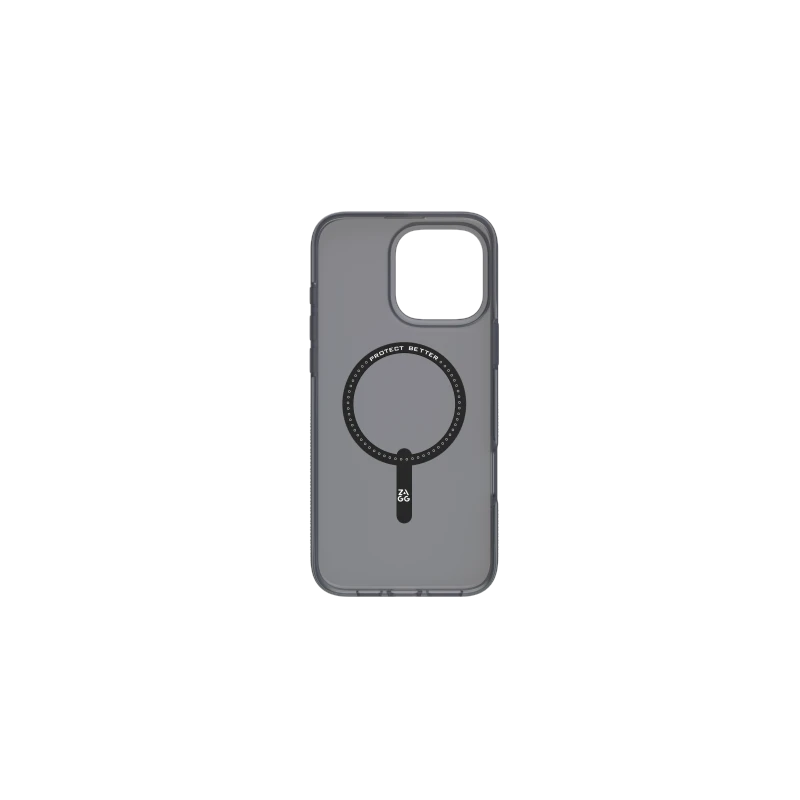 ZAGG Milan Snap - obudowa ochronna do iPhone 16 Pro Max kompatybilna z MagSafe (raven feather)