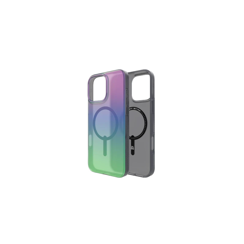 ZAGG Milan Snap - obudowa ochronna do iPhone 16 Pro Max kompatybilna z MagSafe (raven feather)