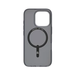 ZAGG Milan Snap - obudowa ochronna do iPhone 16 Pro kompatybilna z MagSafe (raven feather)