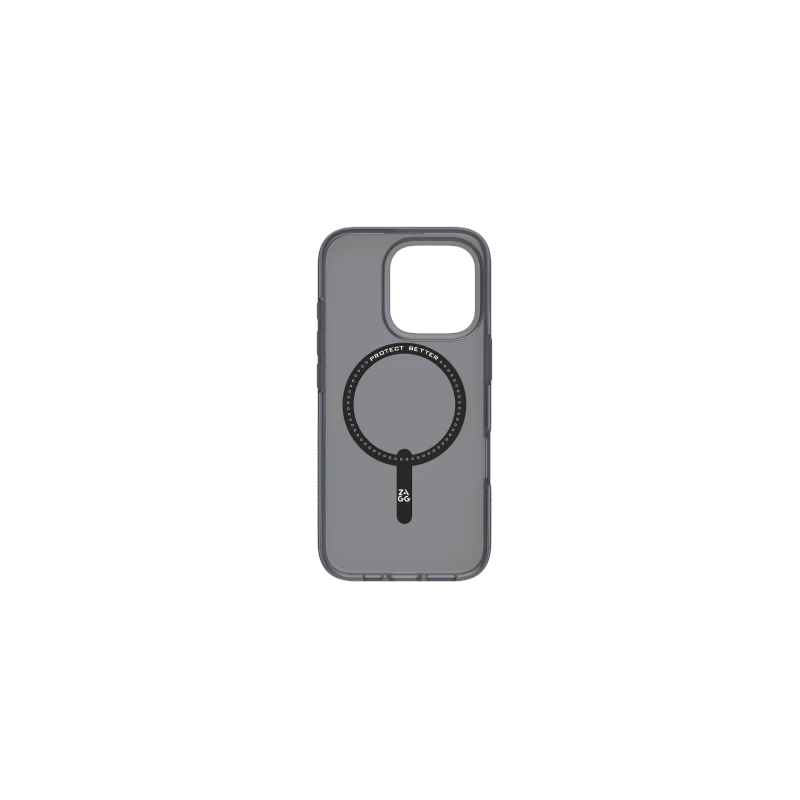 ZAGG Milan Snap - obudowa ochronna do iPhone 16 Pro kompatybilna z MagSafe (raven feather)