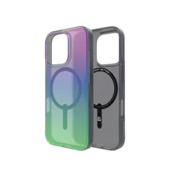 ZAGG Milan Snap - obudowa ochronna do iPhone 16 Pro kompatybilna z MagSafe (raven feather)