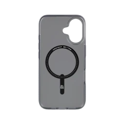 ZAGG Milan Snap - obudowa ochronna do iPhone 16 kompatybilna z MagSafe (raven feather)