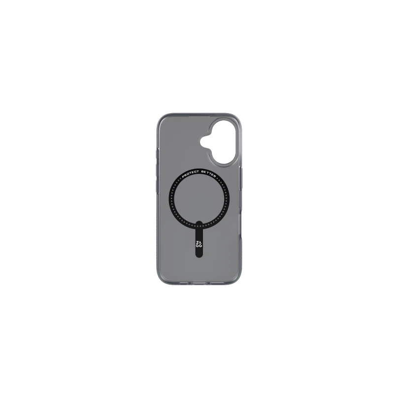 ZAGG Milan Snap - obudowa ochronna do iPhone 16 kompatybilna z MagSafe (raven feather)