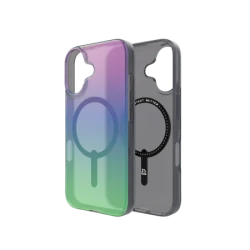 ZAGG Milan Snap - obudowa ochronna do iPhone 16 kompatybilna z MagSafe (raven feather)