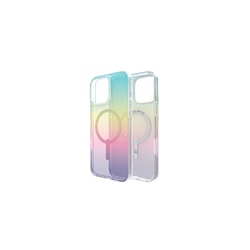 ZAGG Milan Snap - obudowa ochronna do iPhone 16 Pro Max kompatybilna z MagSafe (iridescent)