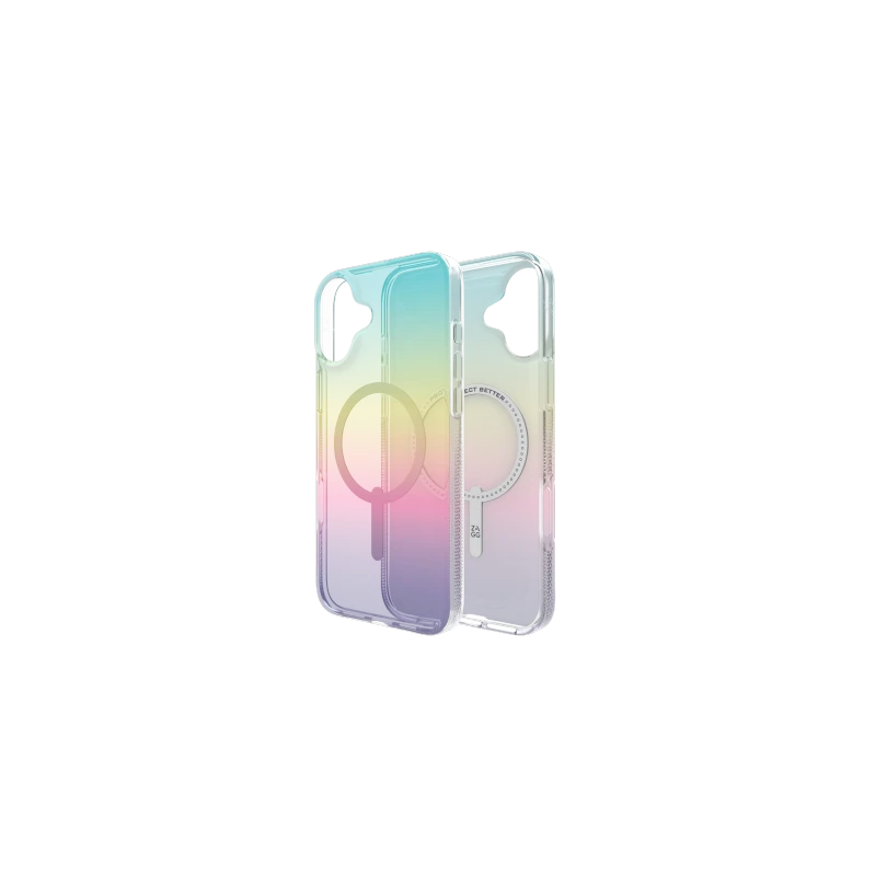 ZAGG Milan Snap - obudowa ochronna do iPhone 16 Plus kompatybilna z MagSafe (iridescent)