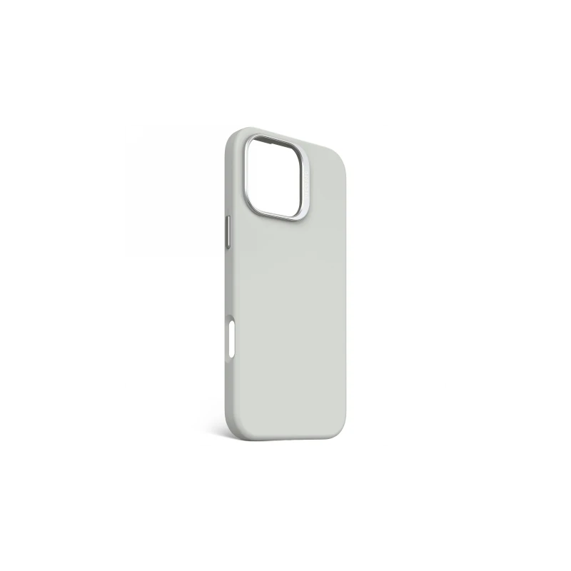 Decoded AntiMicrobial Silicone Backcover - silikonowa obudowa ochronna do iPhone 16 Pro Max kompatybilna z MagSafe (stone gray)