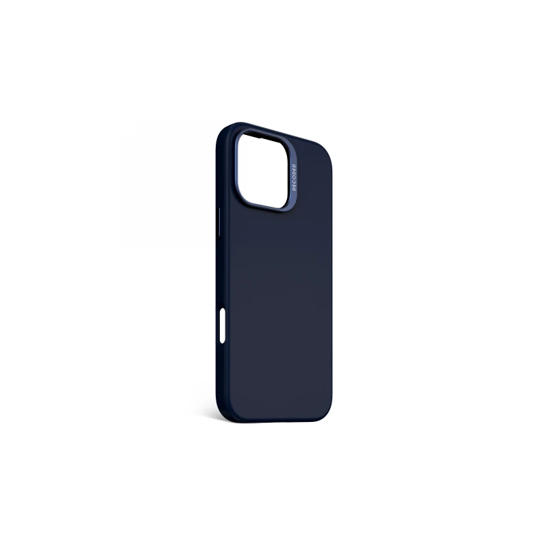 Decoded AntiMicrobial Silicone Backcover - silikonowa obudowa ochronna do iPhone 16 Pro Max kompatybilna z MagSafe (blue print)