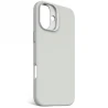 Decoded AntiMicrobial Silicone Backcover - silikonowa obudowa ochronna do iPhone 16 Plus kompatybilna z MagSafe (stone gray)