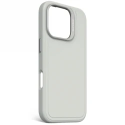 Decoded AntiMicrobial Silicone Stacks Backcover - silikonowa obudowa ochronna do iPhone 16 Pro kompatybilna z MagSafe (stone gra