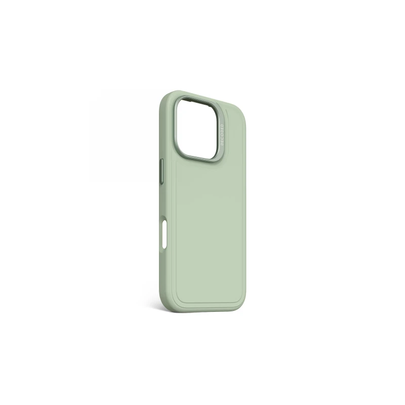 Decoded AntiMicrobial Silicone Stacks Backcover - silikonowa obudowa ochronna do iPhone 16 Pro kompatybilna z MagSafe (mist gree