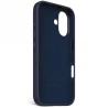 Decoded AntiMicrobial Silicone Backcover - silikonowa obudowa ochronna do iPhone 16 kompatybilna z MagSafe (blue print)