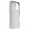Decoded AntiMicrobial Silicone Backcover - silikonowa obudowa ochronna do iPhone 16 kompatybilna z MagSafe (stone gray)