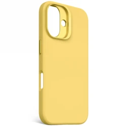 Decoded AntiMicrobial Silicone Backcover - silikonowa obudowa ochronna do iPhone 16 kompatybilna z MagSafe (popcorn)