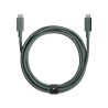 Native Union Belt Cable Pro 240W - kabel USB-C - USB-C, 2,4 m (slate green)