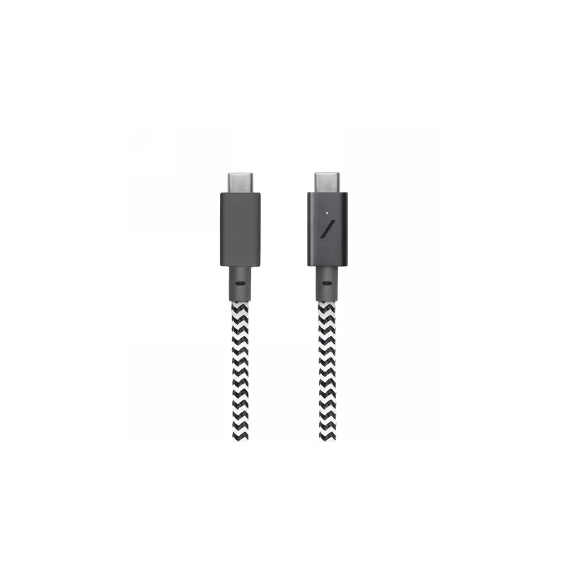 Native Union Belt Cable Pro 240W - kabel USB-C - USB-C, 2,4 m (zebra)