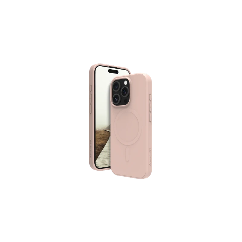 dbramante1928 Greenland Pro MS - obudowa ochronna do iPhone 16 Pro kompatybilna z MagSafe (pink sand)