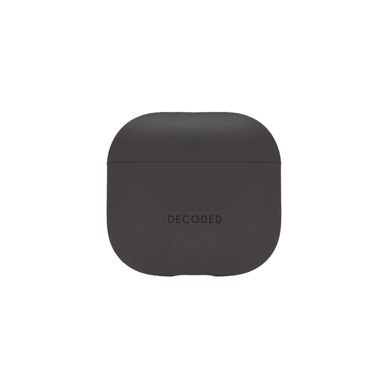 Decoded Silicone Aircase - silikonowa obudowa ochronna do AirPods 4 gen. (charcoal)