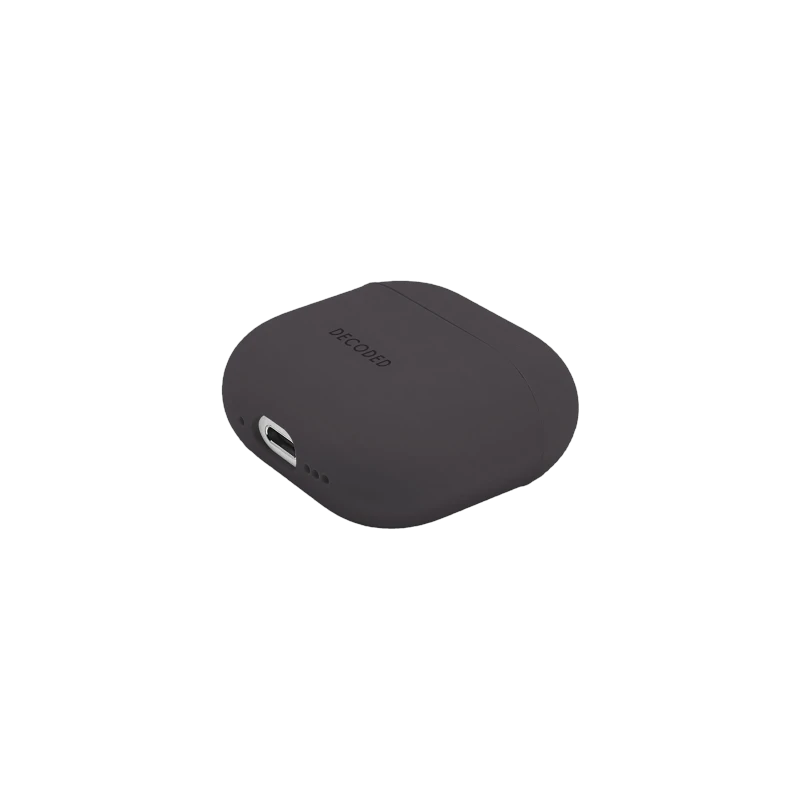 Decoded Silicone Aircase - silikonowa obudowa ochronna do AirPods 4 gen. (charcoal)
