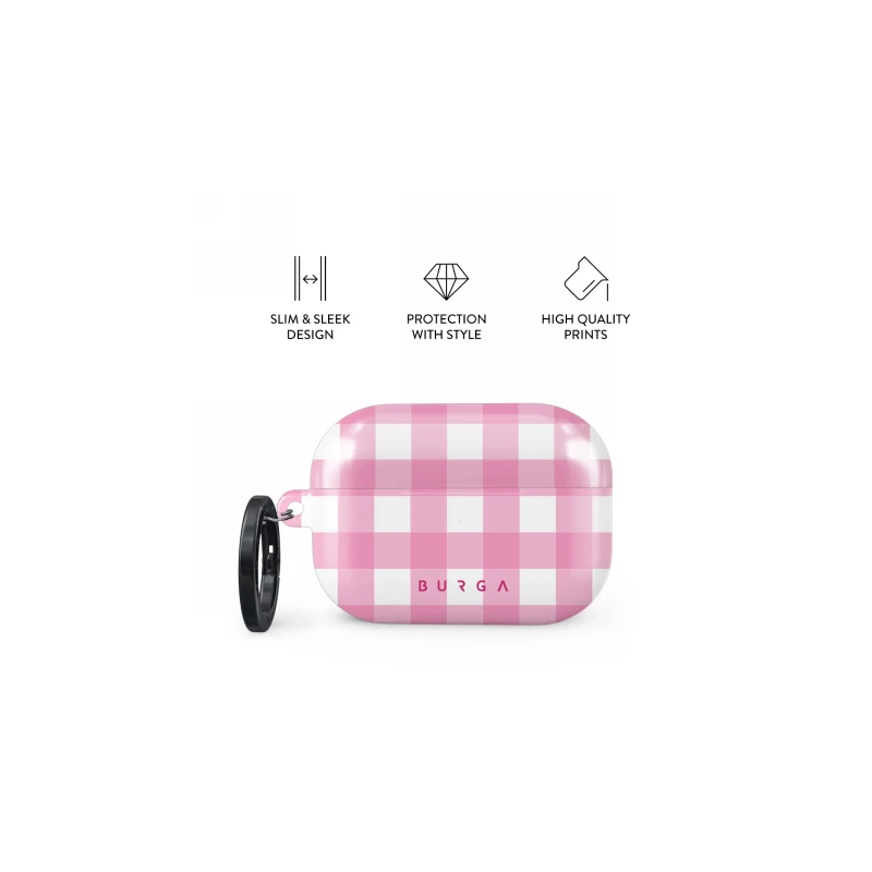 Burga - obudowa ochronna do AirPods Pro 2 (think pink)
