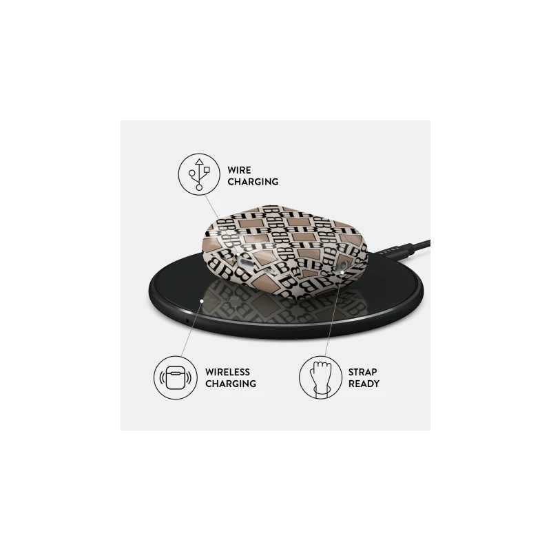 Burga - obudowa ochronna do AirPods Pro 2 (monogram)