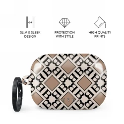 Burga - obudowa ochronna do AirPods Pro 2 (monogram)