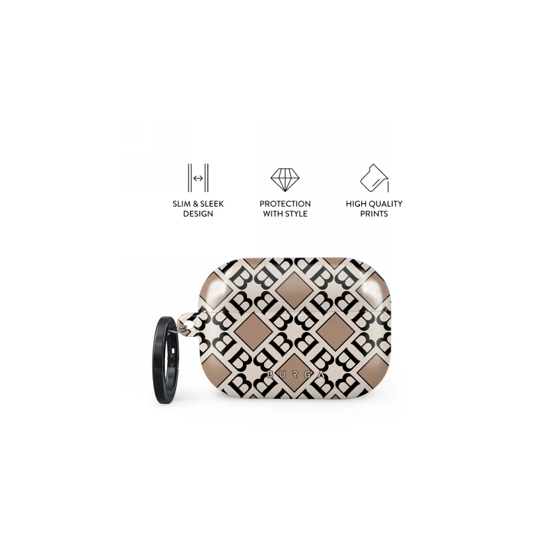 Burga - obudowa ochronna do AirPods Pro 2 (monogram)