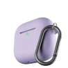 KeyBudz Elevate Keychain - silikonowe etui ochronne do AirPods 4 gen. (lavender)