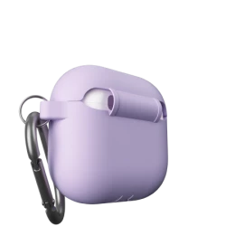 KeyBudz Elevate Keychain - silikonowe etui ochronne do AirPods 4 gen. (lavender)