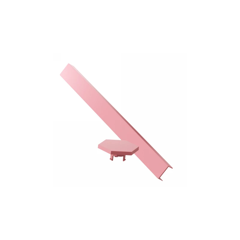 Nanoleaf Lines 60 degrees Skin - nakładka na listwy świetlne 60 stopni (9 sztuk) (pink-matte)