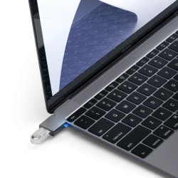 Satechi Aluminum Adapter - adapter USB-C - USB-A 3.0 (space gray)