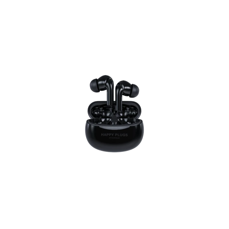 Happy Plugs Joy Pro - bezprzewodowe słuchawki douszne z ANC (black)