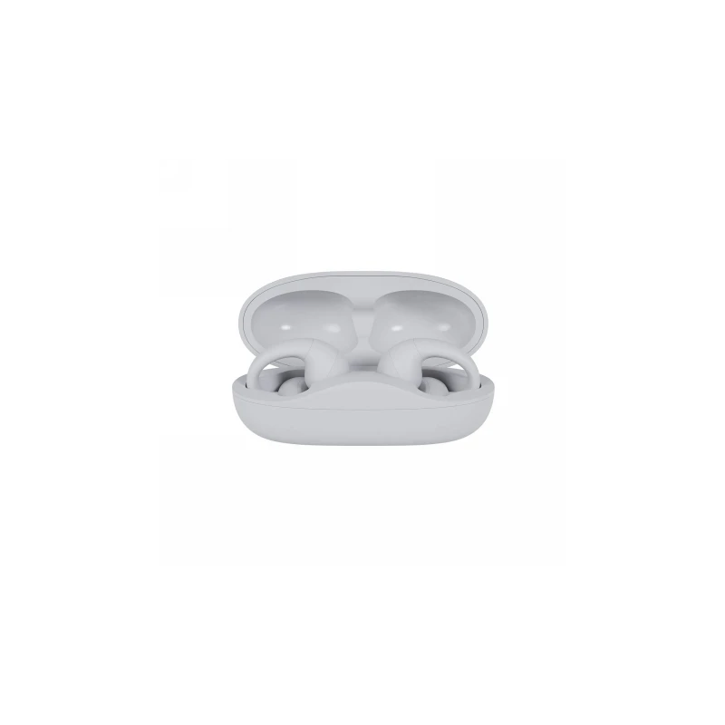 Happy Plugs Clip - bezprzewodowe otwarte słuchawki douszne (white)