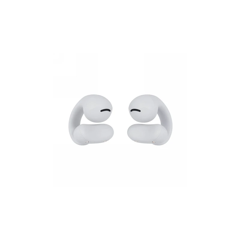 Happy Plugs Clip - bezprzewodowe otwarte słuchawki douszne (white)