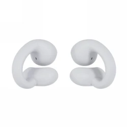 Happy Plugs Clip - bezprzewodowe otwarte słuchawki douszne (white)
