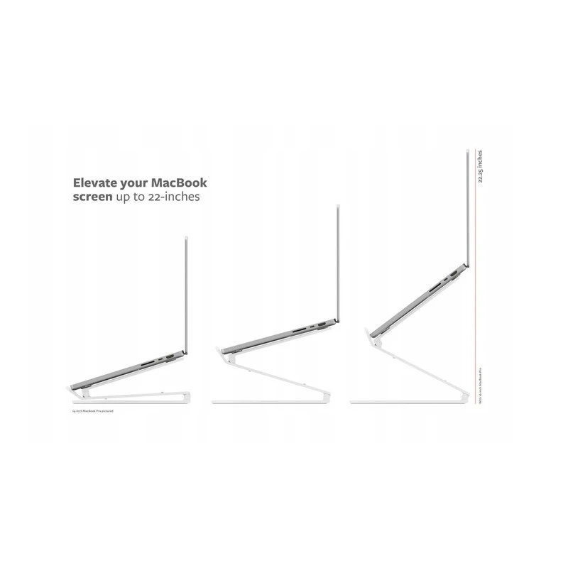 Twelve South Curve Flex - aluminiowa podstawka do MacBook (white)