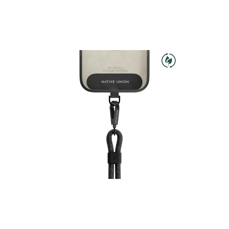 Native Union City Grip - smycz do telefonu na nadgarstek (black)
