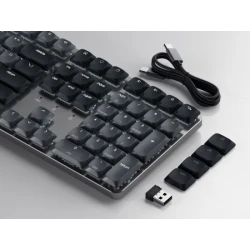Satechi SM3 Slim Mechanical Backlit Bluetooth Keyboard - bezprzewodowa klawiatura mechaniczna z układem numerycznym (dark)