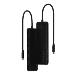 Satechi 13-in-1 USB-C Triple Display Multiport Adapter - adapter USB-C (1x Ethernet 1 Gbps, 3x USB-A 5 Gbps, 1x USB-A 10 Gbps, 2