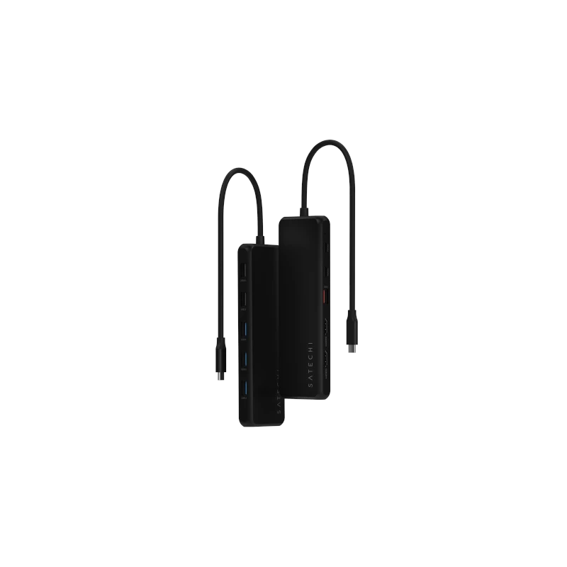 Satechi 13-in-1 USB-C Triple Display Multiport Adapter - adapter USB-C (1x Ethernet 1 Gbps, 3x USB-A 5 Gbps, 1x USB-A 10 Gbps, 2