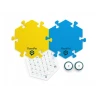 FluentPet - Basic Tester Kit - zestaw 2 przycisków z piankowymi matami i naklejkami do komunikacji z psem / kotem