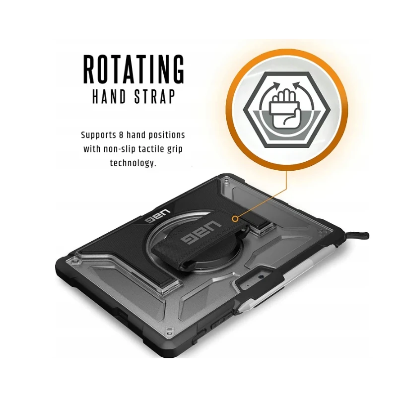 UAG obudowa ochronna case z paskiem na dłoń i ramię do Surface GO 1/2/3/4G