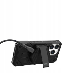 UAG Wireless Charger - bezprzewodowa ładowarka 15W z podstawką, kompatybilna z MagSafe (black/carbon fiber)