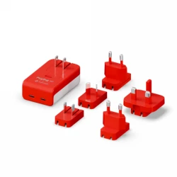 Twelve South PlugBug 50 travel - ładowarka sieciowa 50W PD, 2x USB-C kompatybilna z Apple Find My (wtyczki EU, UK, US, KR, AU or