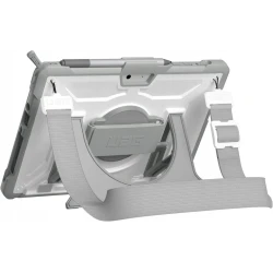 UAG Plasma - obudowa ochronna z wbudowaną podstawką oraz paskiem na ramię i dłoń do Microsoft Surface GO 1/2/3 (wersja OEM) (whi