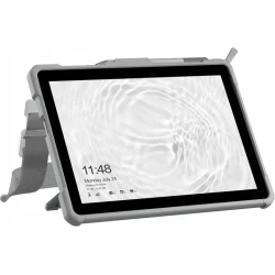 UAG Plasma - obudowa ochronna z wbudowaną podstawką oraz paskiem na ramię i dłoń do Microsoft Surface GO 1/2/3 (wersja OEM) (whi
