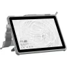 UAG Plasma - obudowa ochronna z wbudowaną podstawką oraz paskiem na ramię i dłoń do Microsoft Surface GO 1/2/3 (wersja OEM) (whi
