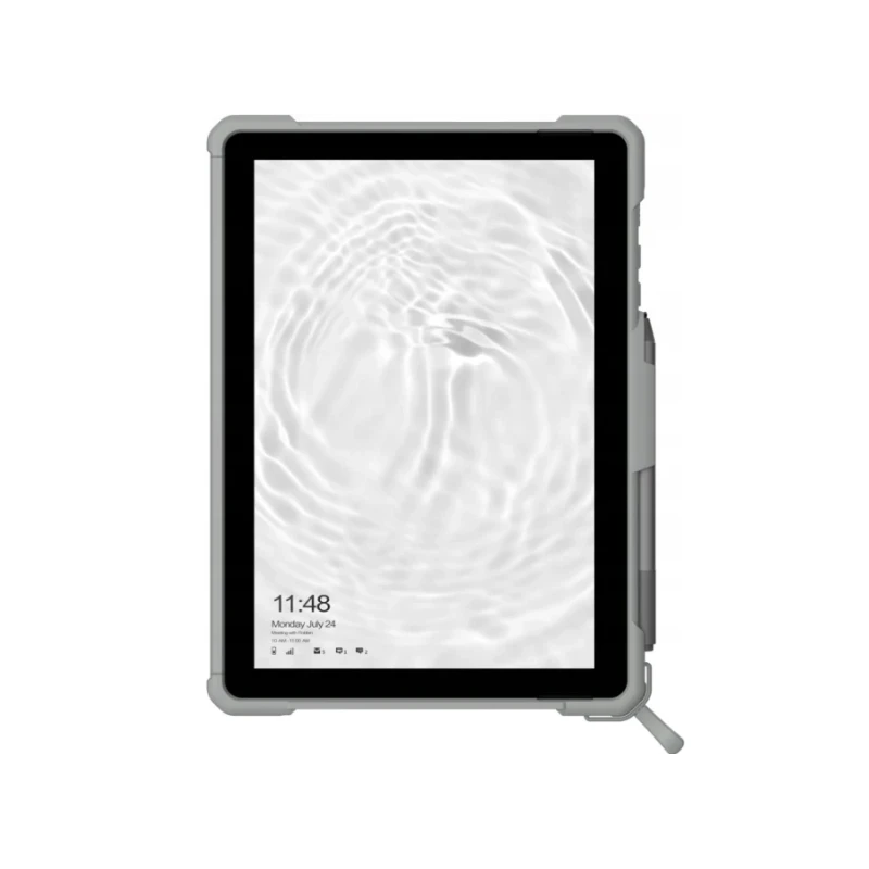 UAG Plasma - obudowa ochronna z wbudowaną podstawką oraz paskiem na ramię i dłoń do Microsoft Surface GO 1/2/3 (wersja OEM) (whi