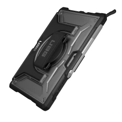 UAG Plasma-  obudowa ochronna z wbudowaną podstawką oraz paskiem na dłoń i ramię do Surface GO 1/2/3/4G (ice)